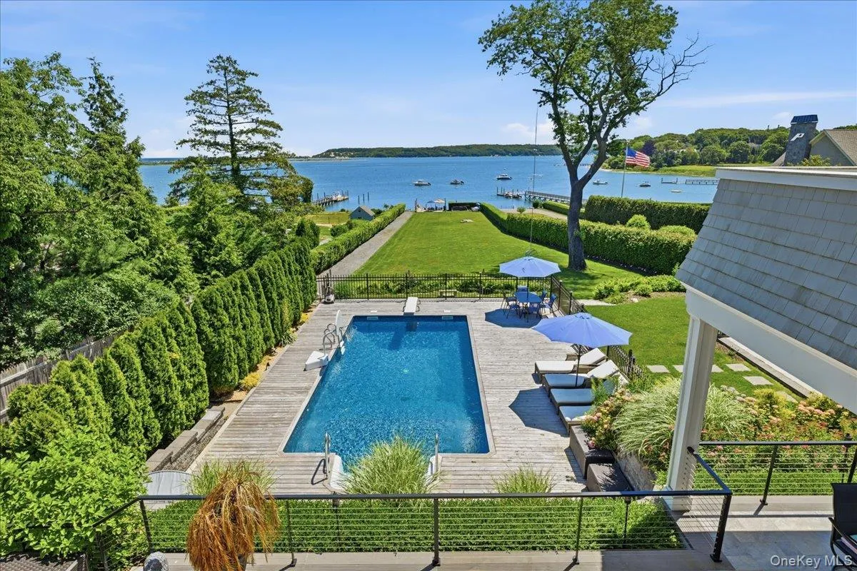 Aerial View Of Pool And Property Aerial View Of Pool And Property