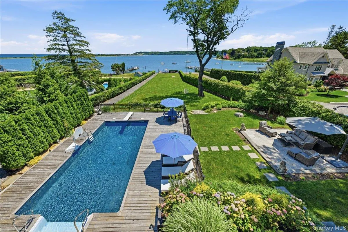 Aerial View of Pool And Property Aerial View of Pool And Property