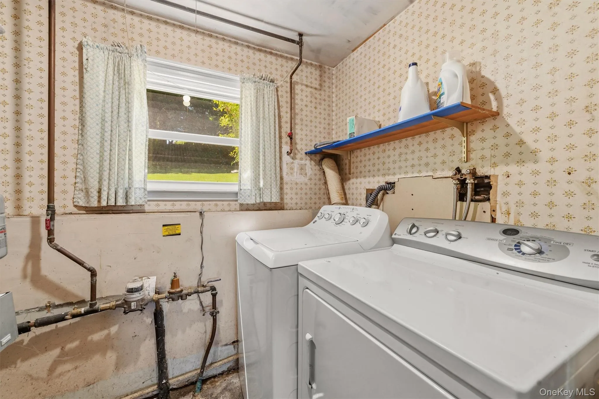 Mechanical and laundry room. Mechanical and laundry room.