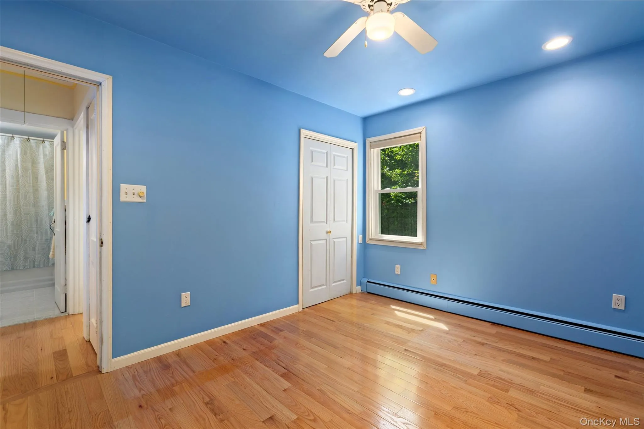 Double closets for great storage Double closets for great storage