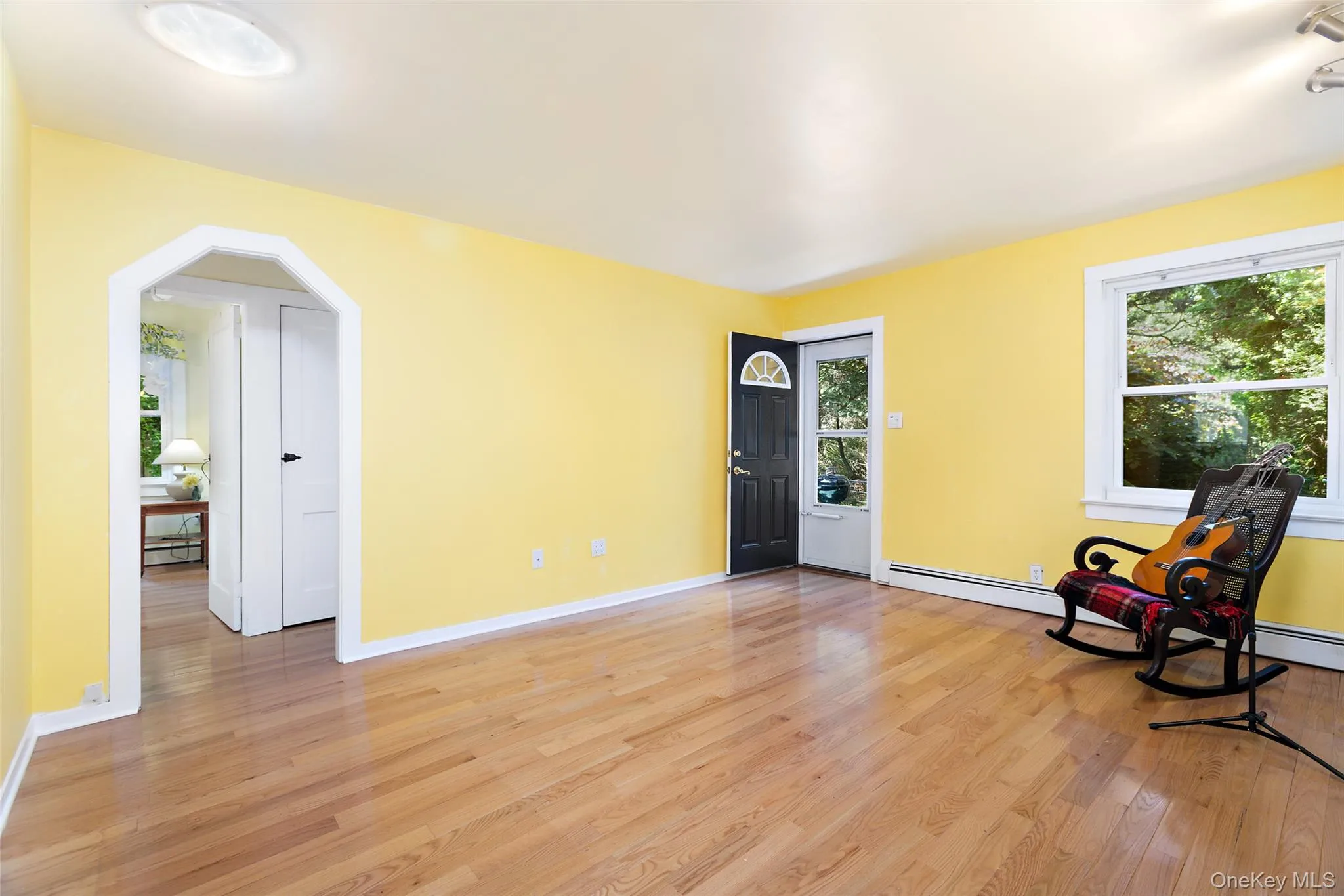 Arched doorway adds charm and character Arched doorway adds charm and character