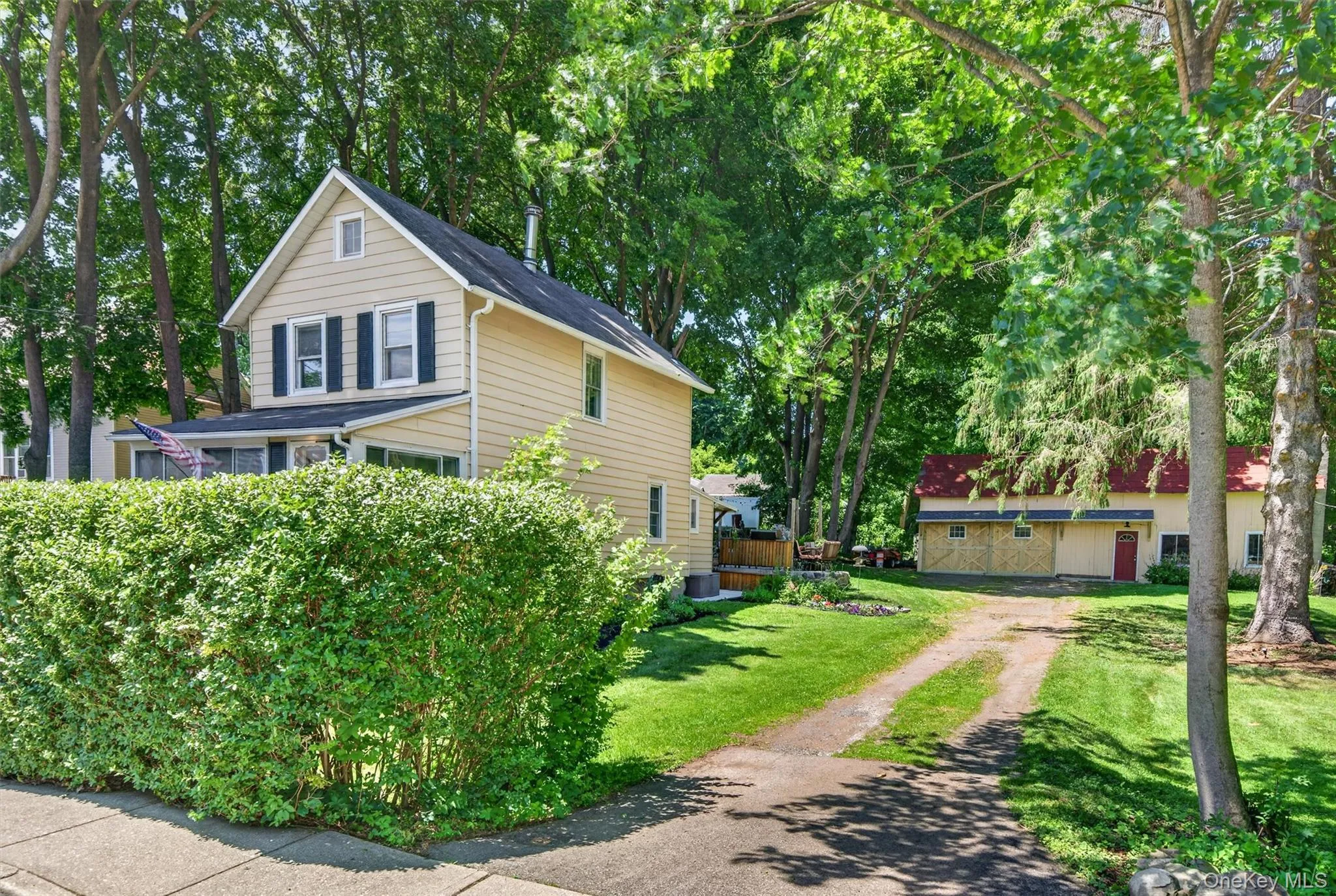 Wait till you see the inside! Hardwood floors, exposed beams and charming original details. Wait till you see the inside! Hardwood floors, exposed beams and charming original details.