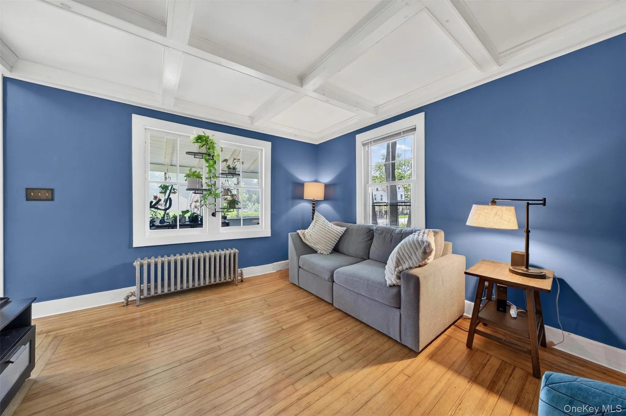Original hardwood floors and antique radiators add to the charm. Original hardwood floors and antique radiators add to the charm.