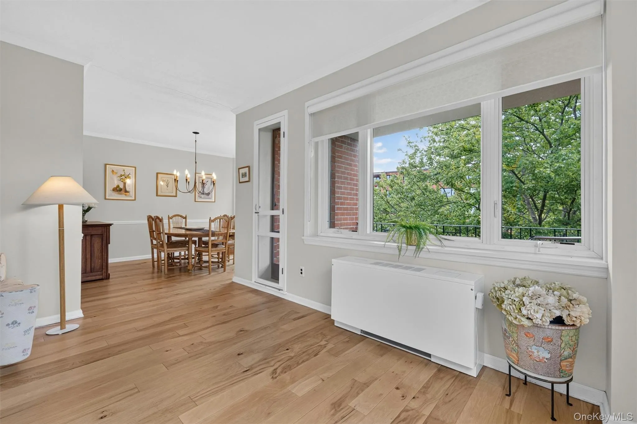 View toward your private terrace door and separate dining room. View toward your private terrace door and separate dining room.
