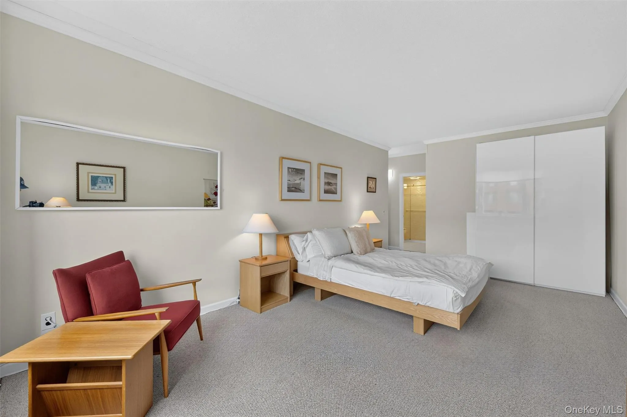 Exceptionally large primary bedroom allows for numerous design options. Exceptionally large primary bedroom allows for numerous design options.