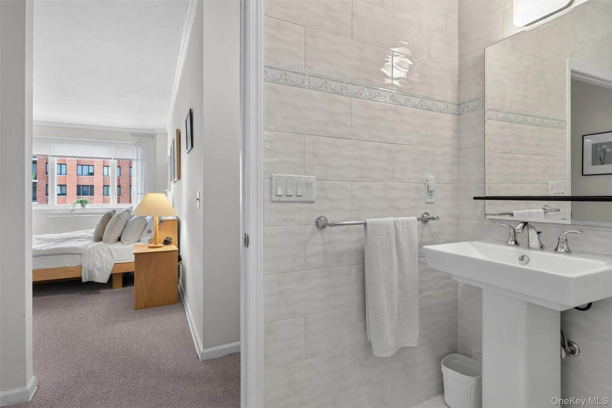 Private and convenient primary bathroom. Private and convenient primary bathroom.