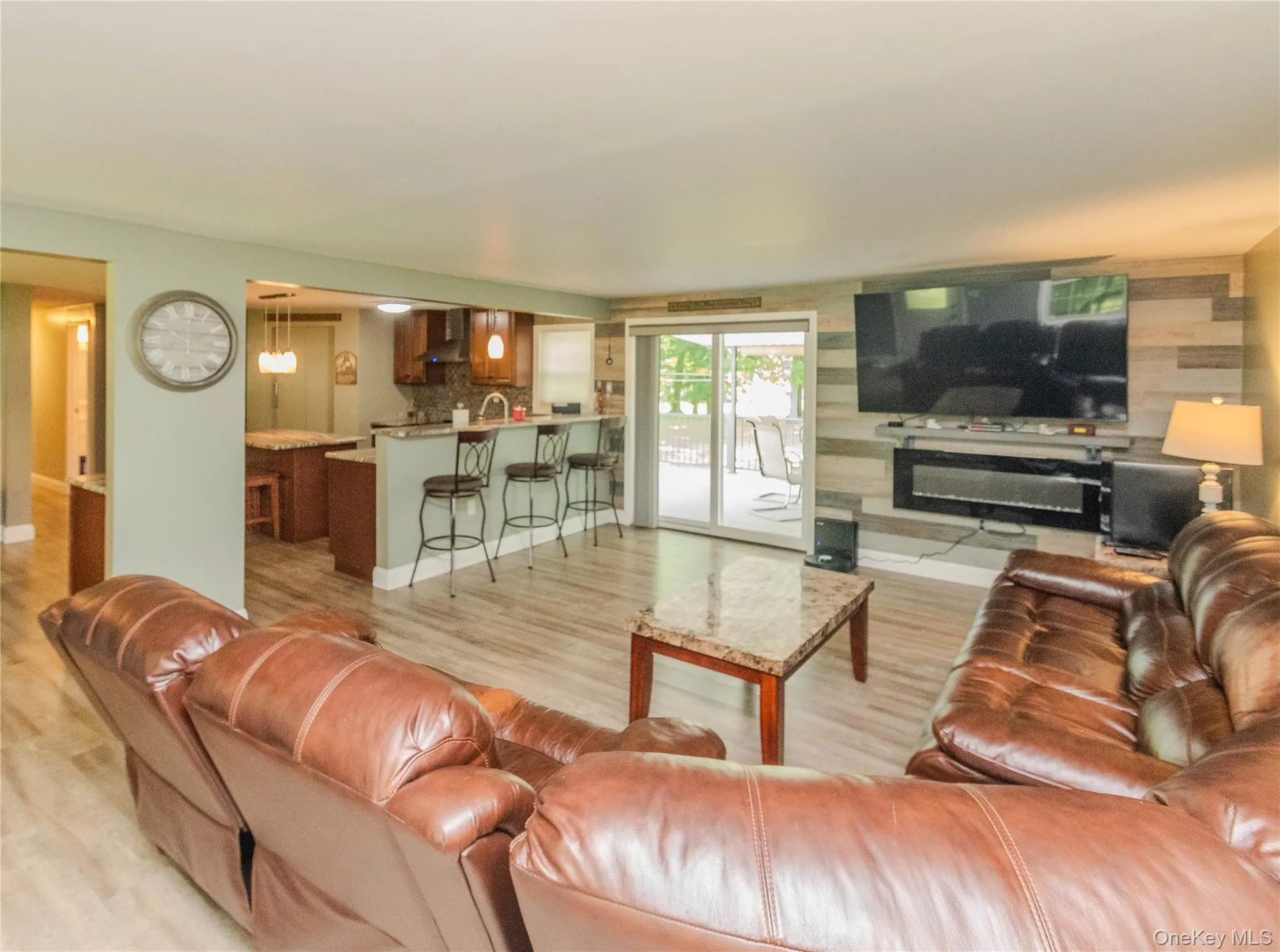 Open floor plan Open floor plan