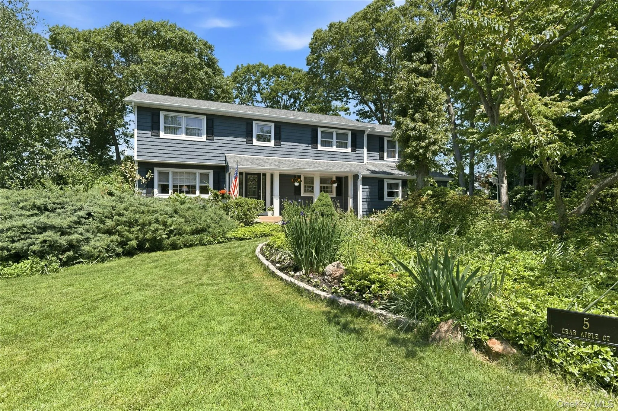 Front of the home, front lawn Front of the home, front lawn