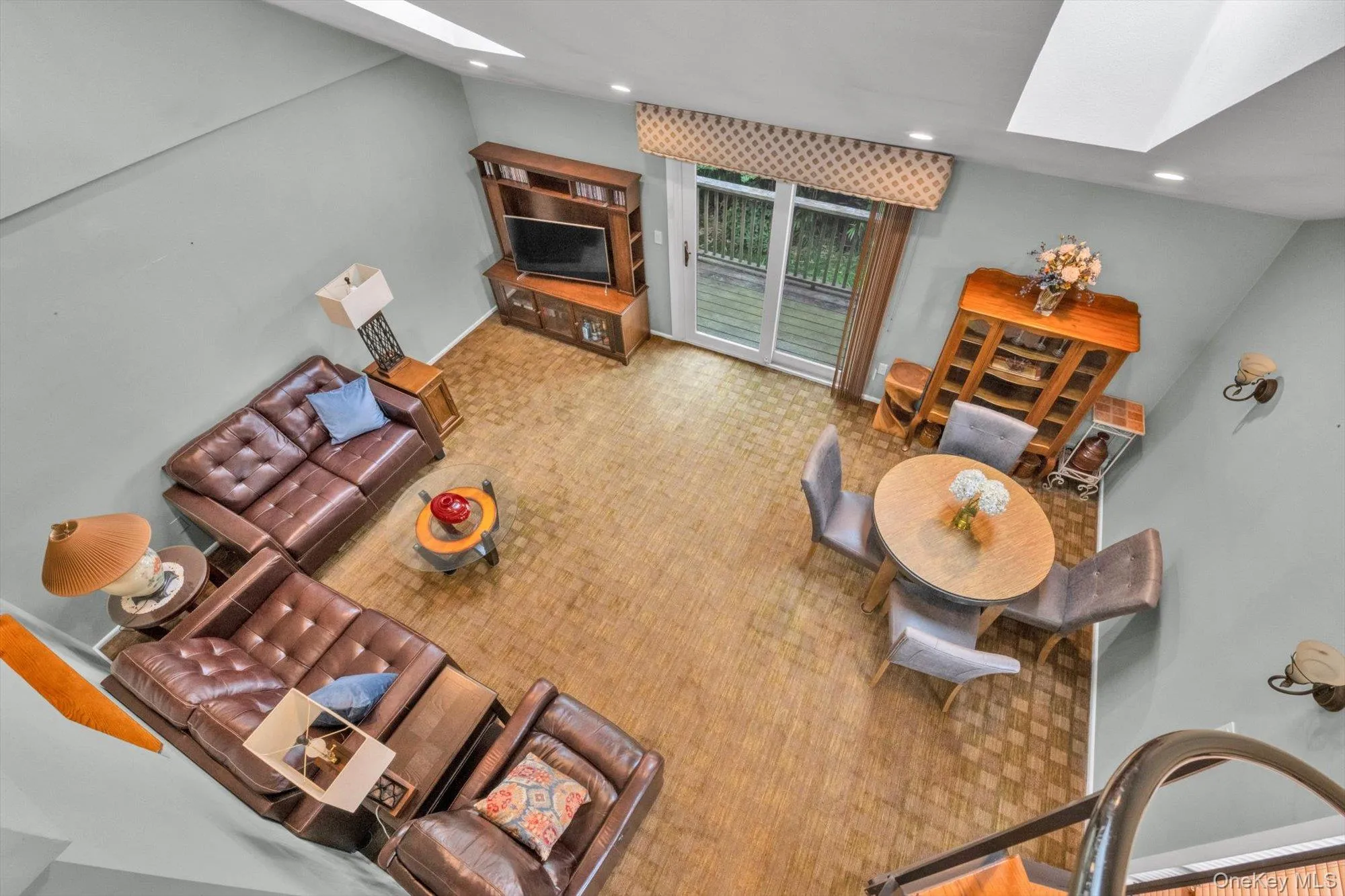 Living / Dining Room Aerial view from Loft Living / Dining Room Aerial view from Loft