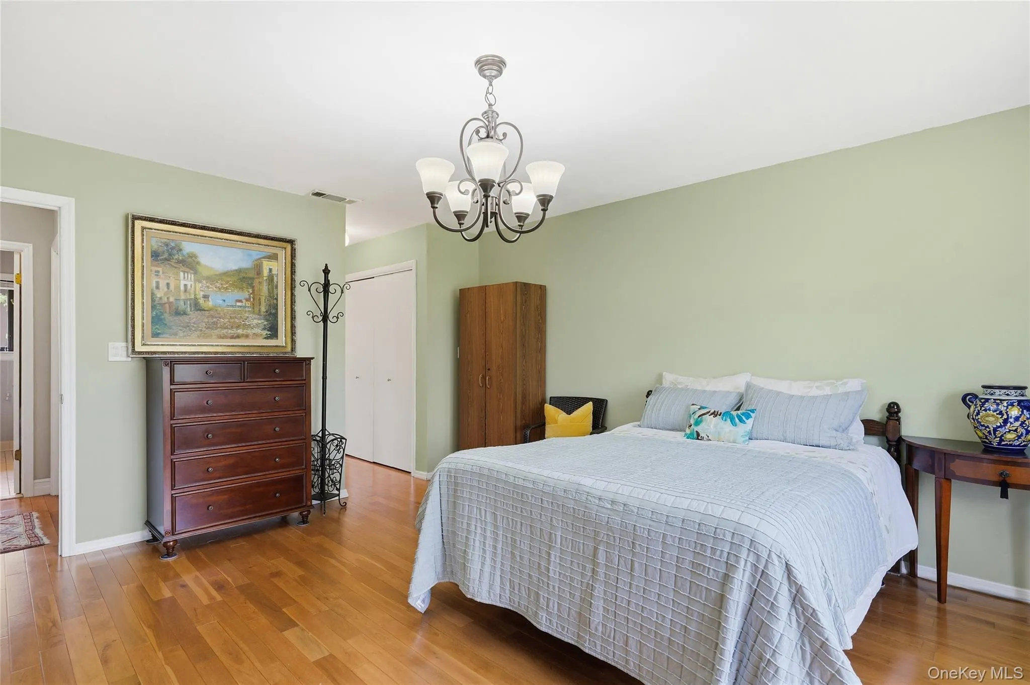 Another view of primary bedroom with entrance to two spacious closets. Another view of primary bedroom with entrance to two spacious closets.