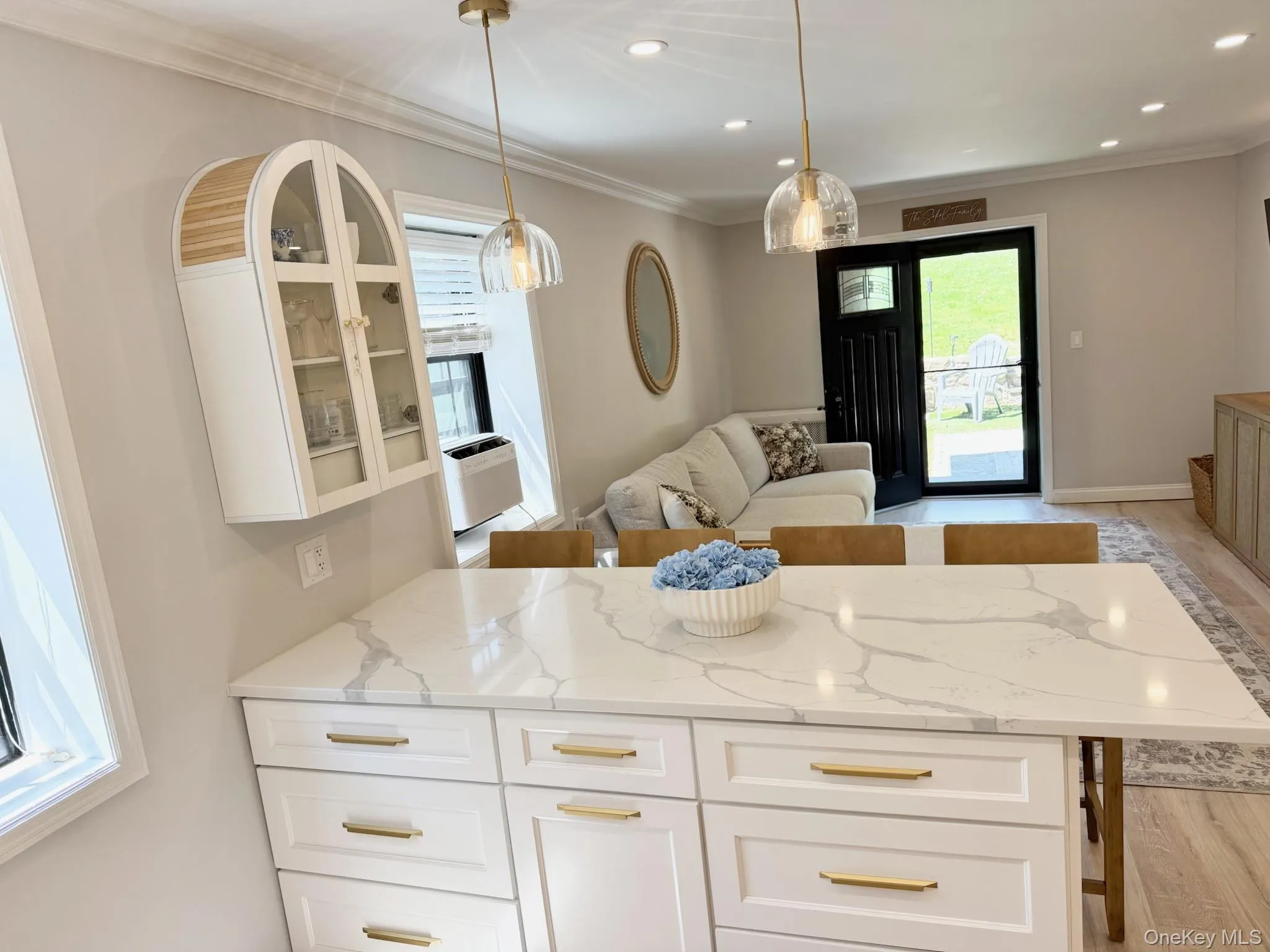 With view of Living Room and Door to Patio With view of Living Room and Door to Patio