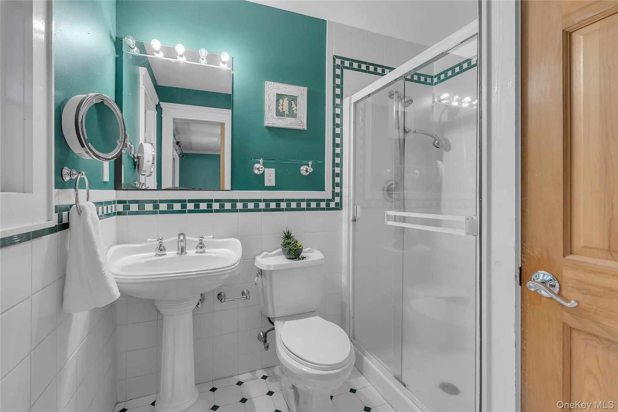 Shower stall and linen closet. Room for expansion. Shower stall and linen closet. Room for expansion.
