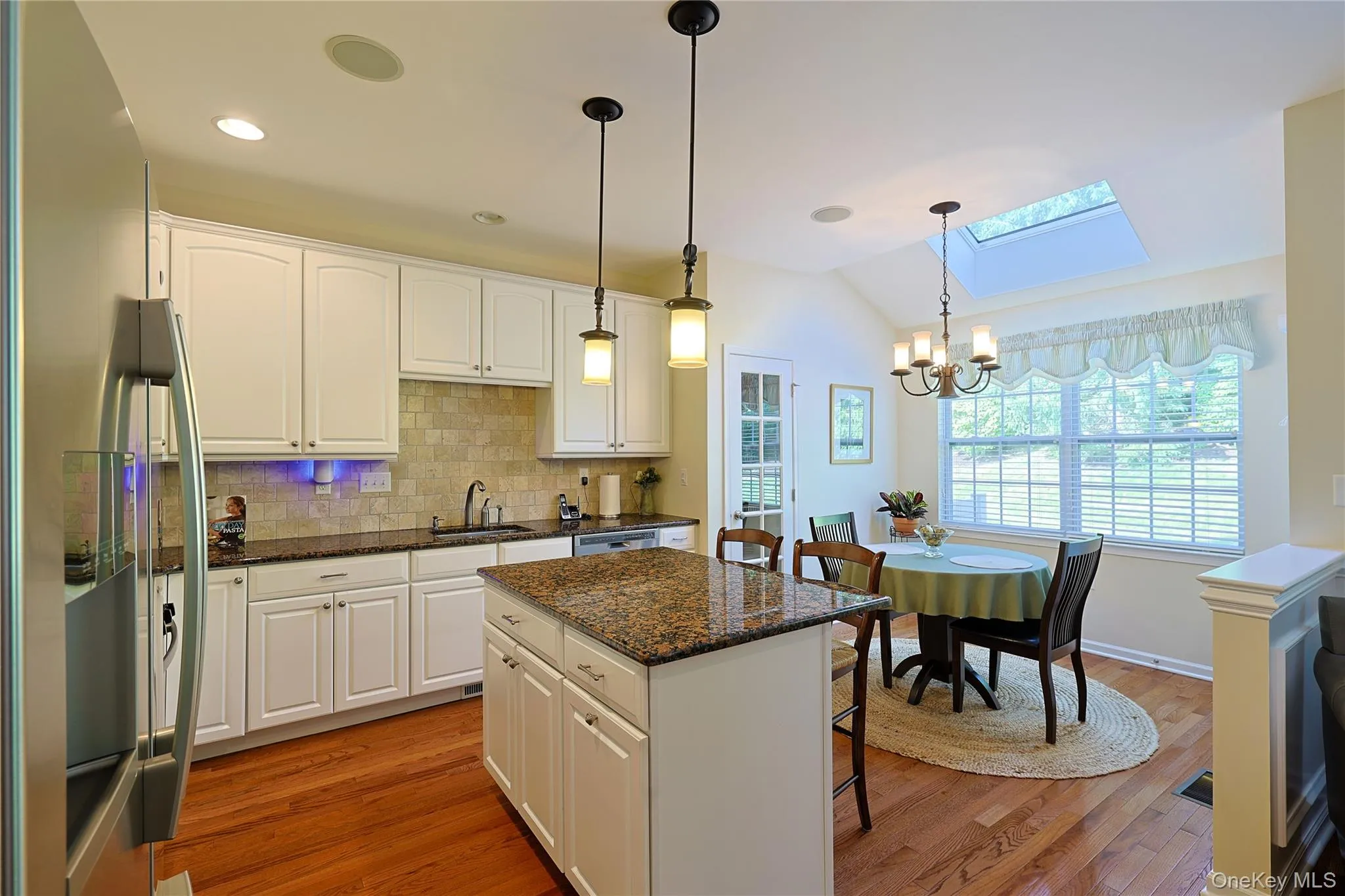 Kitchen island with granite counter and storage Kitchen island with granite counter and storage