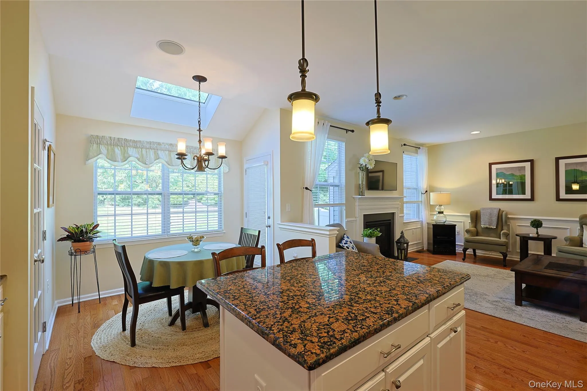 Kitchen with view to living room Kitchen with view to living room