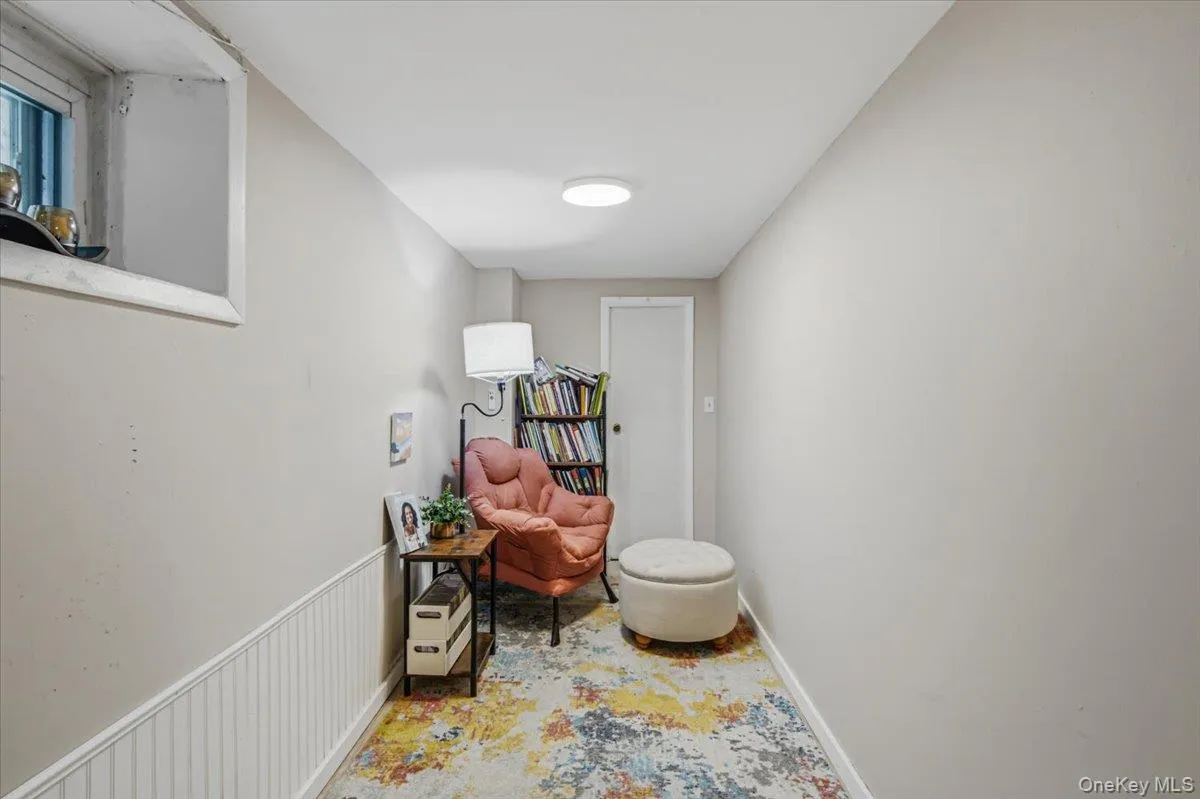 Basement -Reading room . Basement -Reading room .