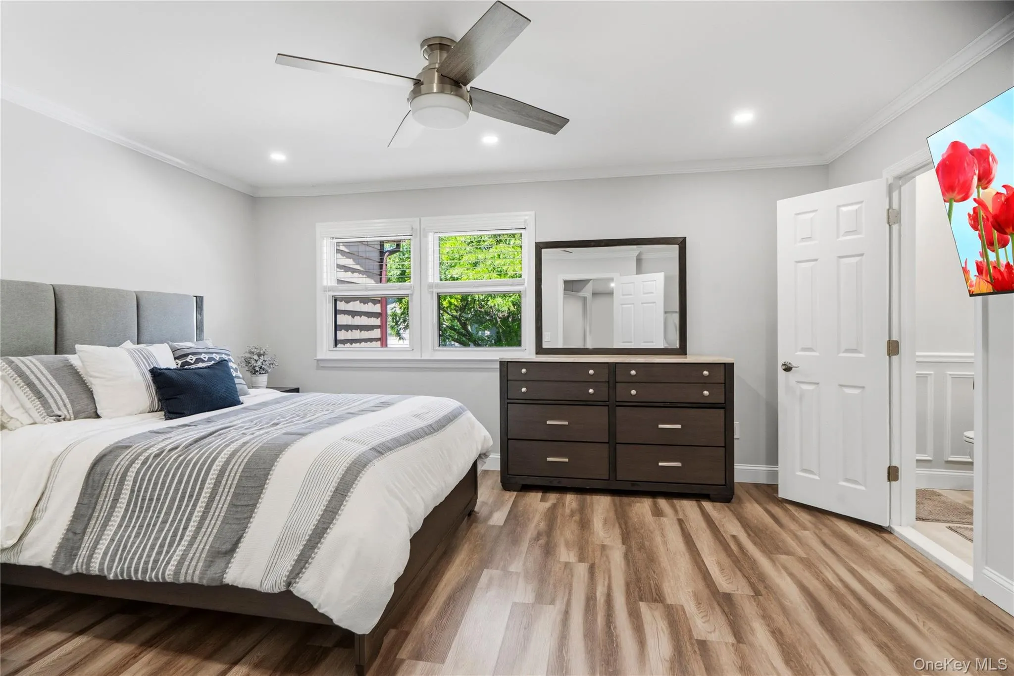 Primary with 2 closets and new bathroom Primary with 2 closets and new bathroom