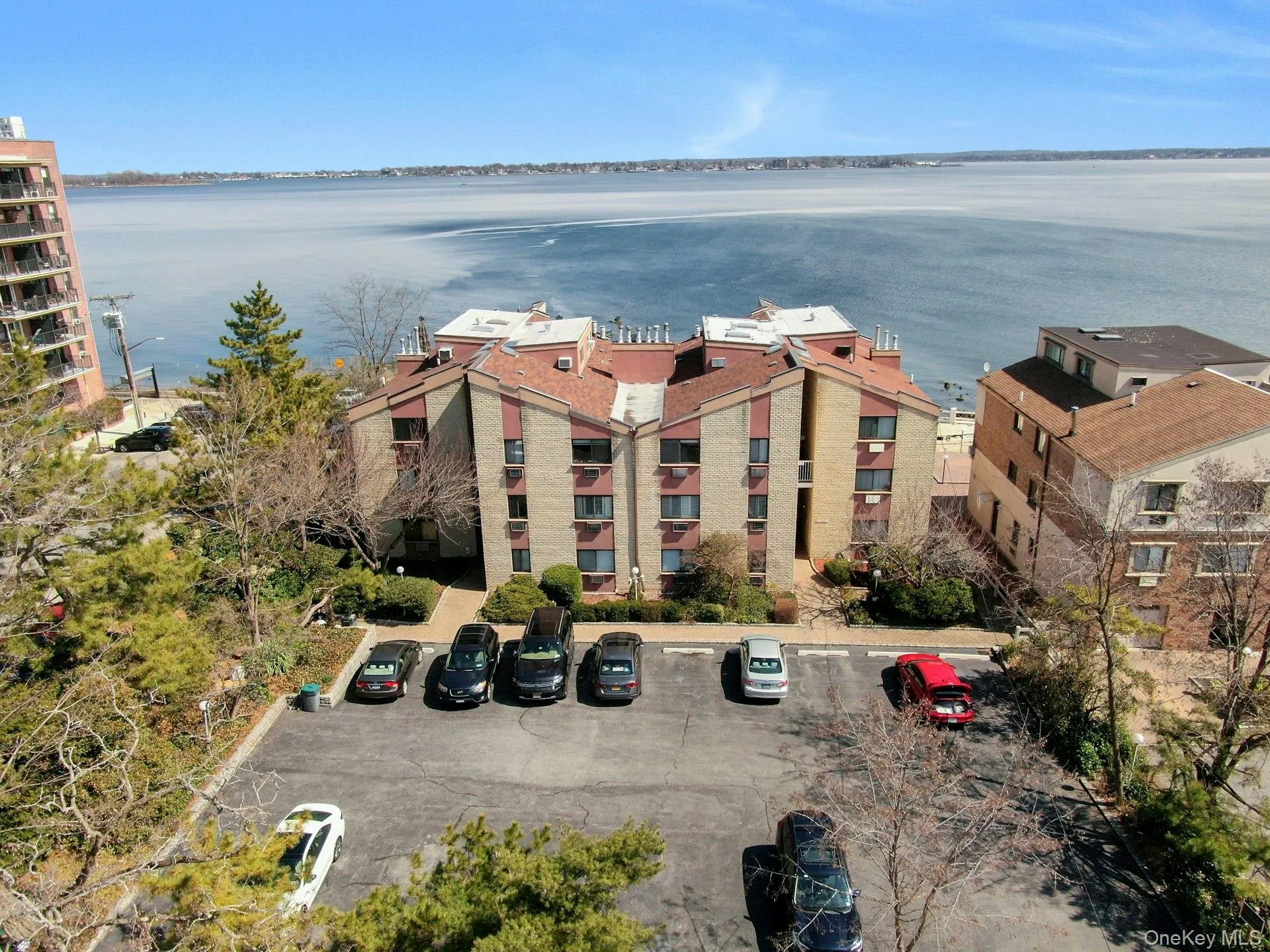 Birds eye view of property with a water view Birds eye view of property with a water view