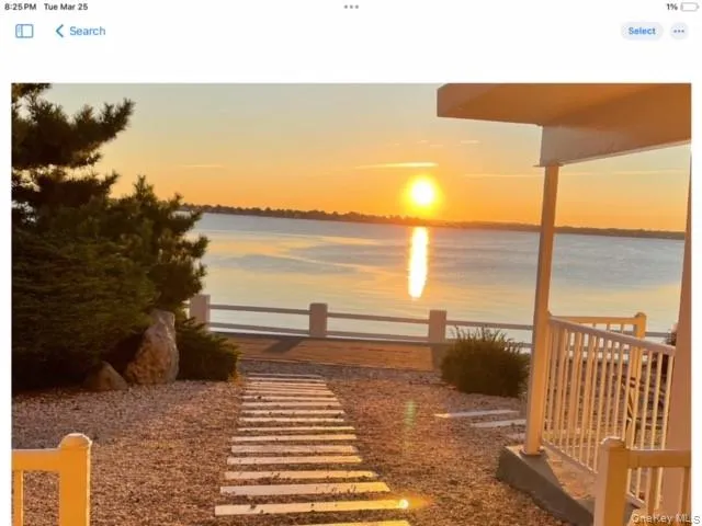 View of yard with beautiful sunrise - Enjoy your morning coffee View of yard with beautiful sunrise - Enjoy your morning coffee