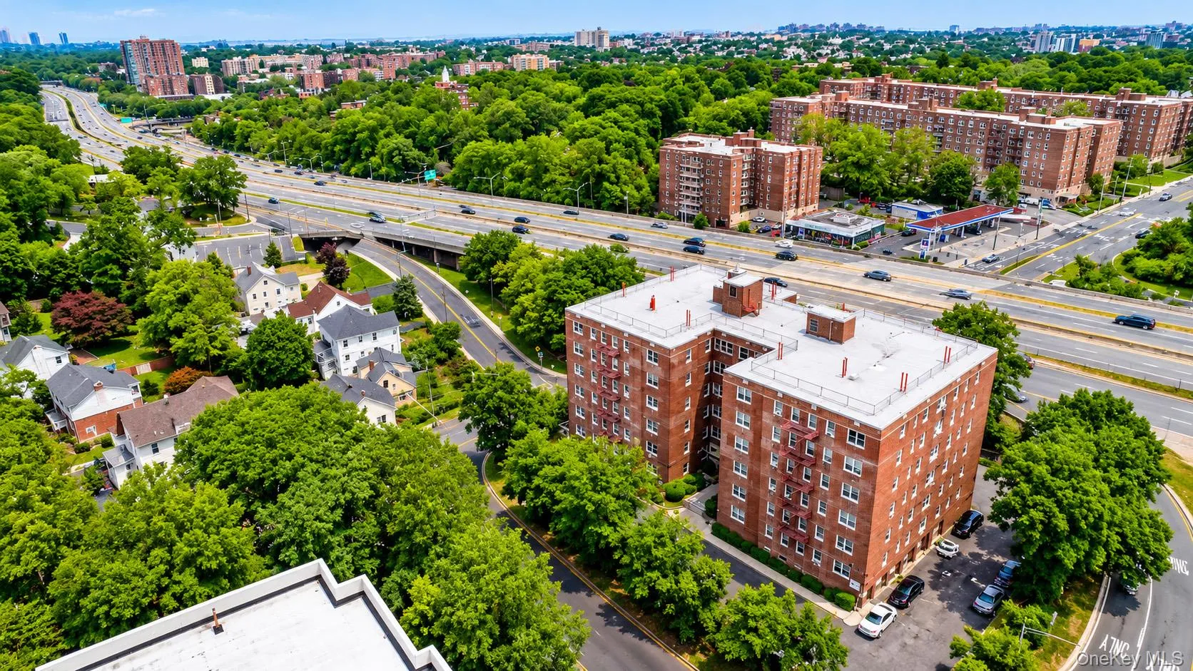 Spectacular drone view of this property footsteps from Cross County Shopping Mall. Spectacular drone view of this property footsteps from Cross County Shopping Mall.