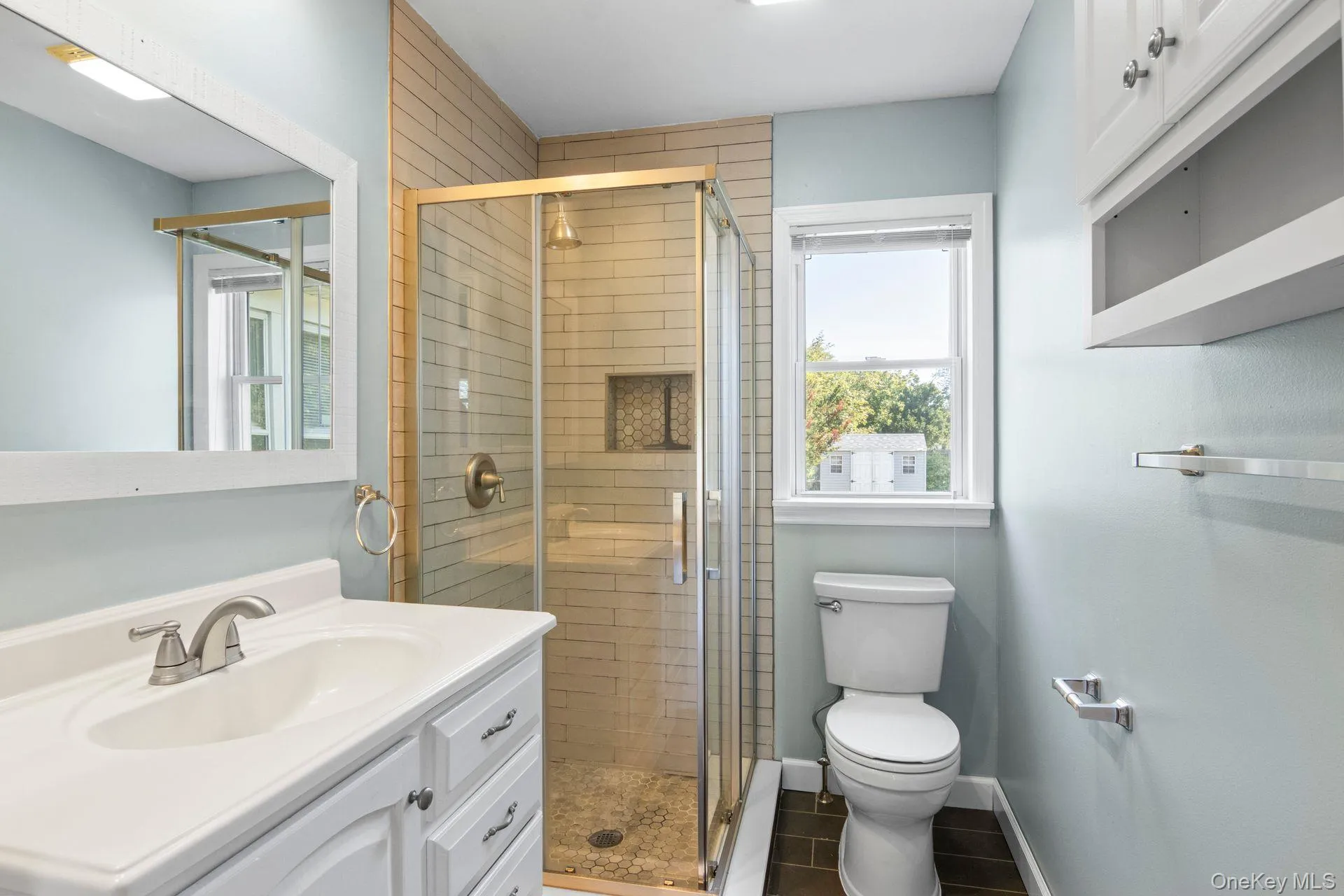 Full Bathroom with Radiant Heat Floors Full Bathroom with Radiant Heat Floors