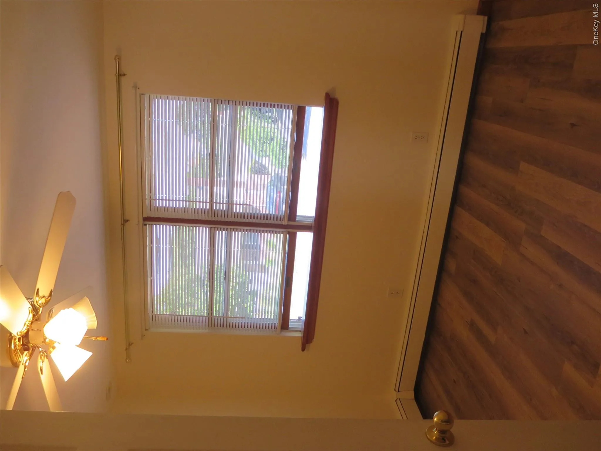 Bedroom with ceiling fan. 9.5 x 10 ft. Large window brings in lots of natural light. Bedroom with ceiling fan. 9.5 x 10 ft. Large window brings in lots of natural light.