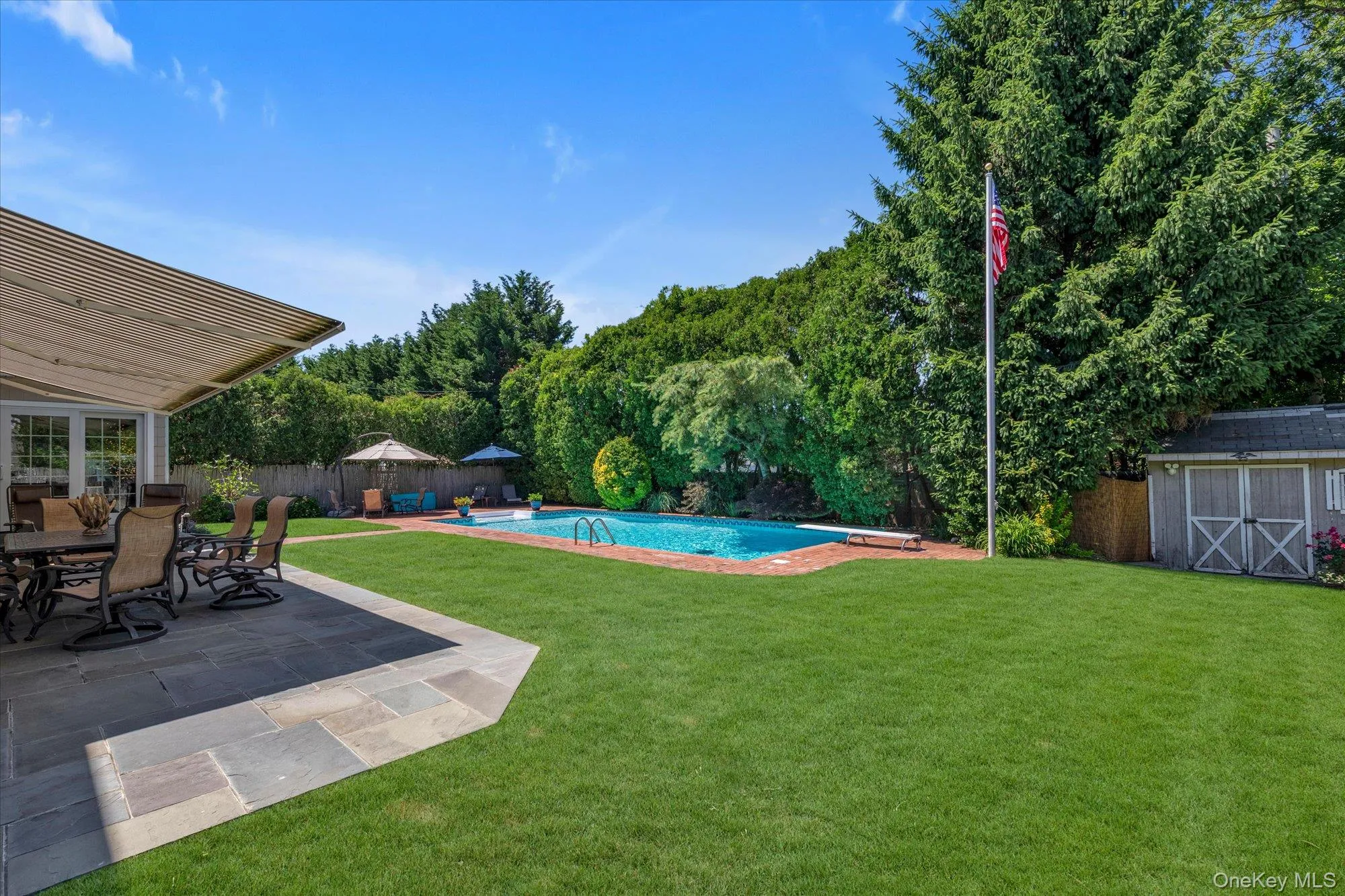 Large yard Large yard