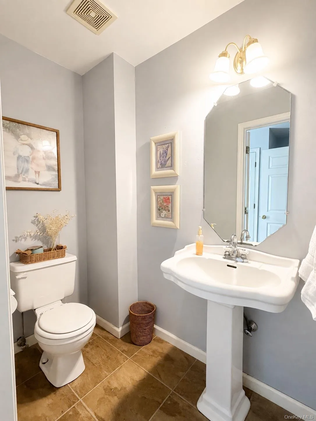Half bathroom off the kitchen Half bathroom off the kitchen