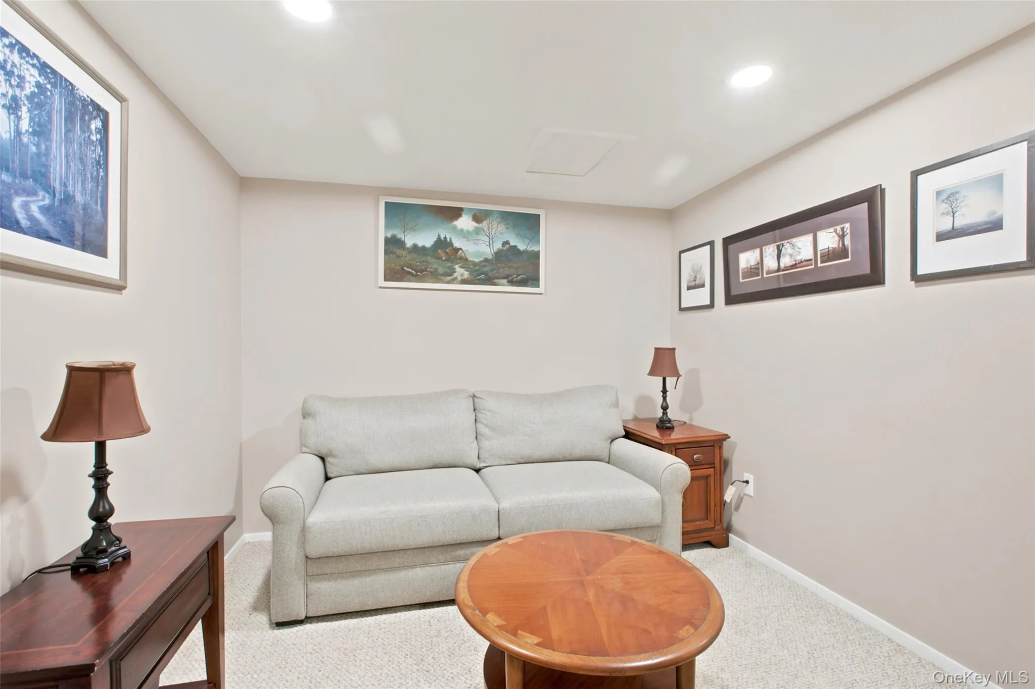 in basement in basement