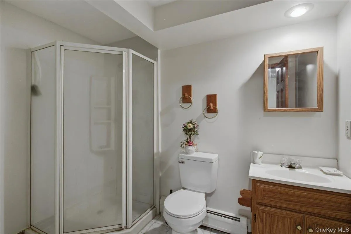Full bathroom in basement Full bathroom in basement