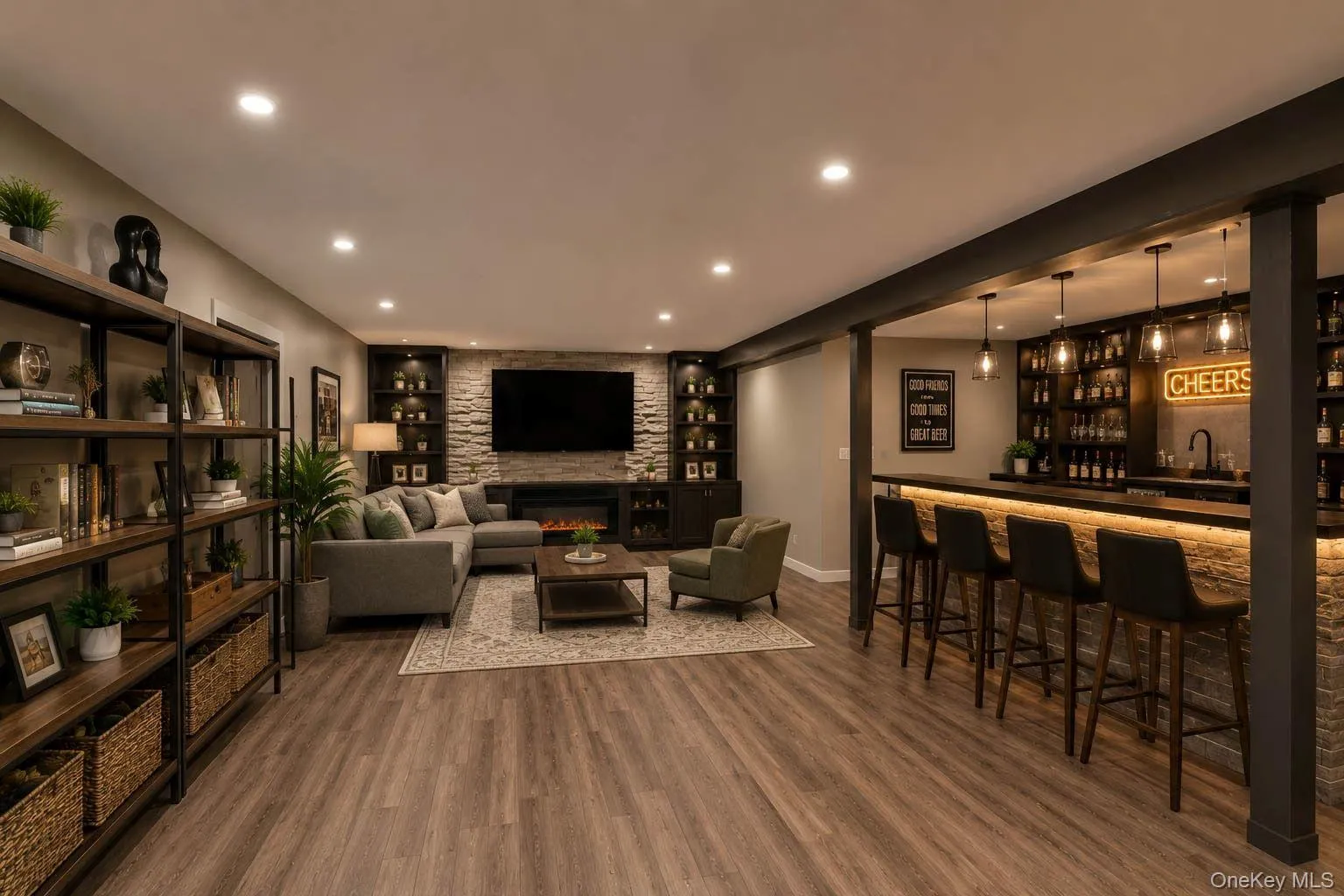 Staged Basement. Staged Basement.