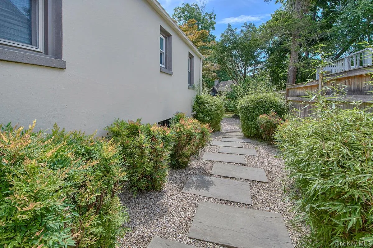 Walkway to backyard Walkway to backyard