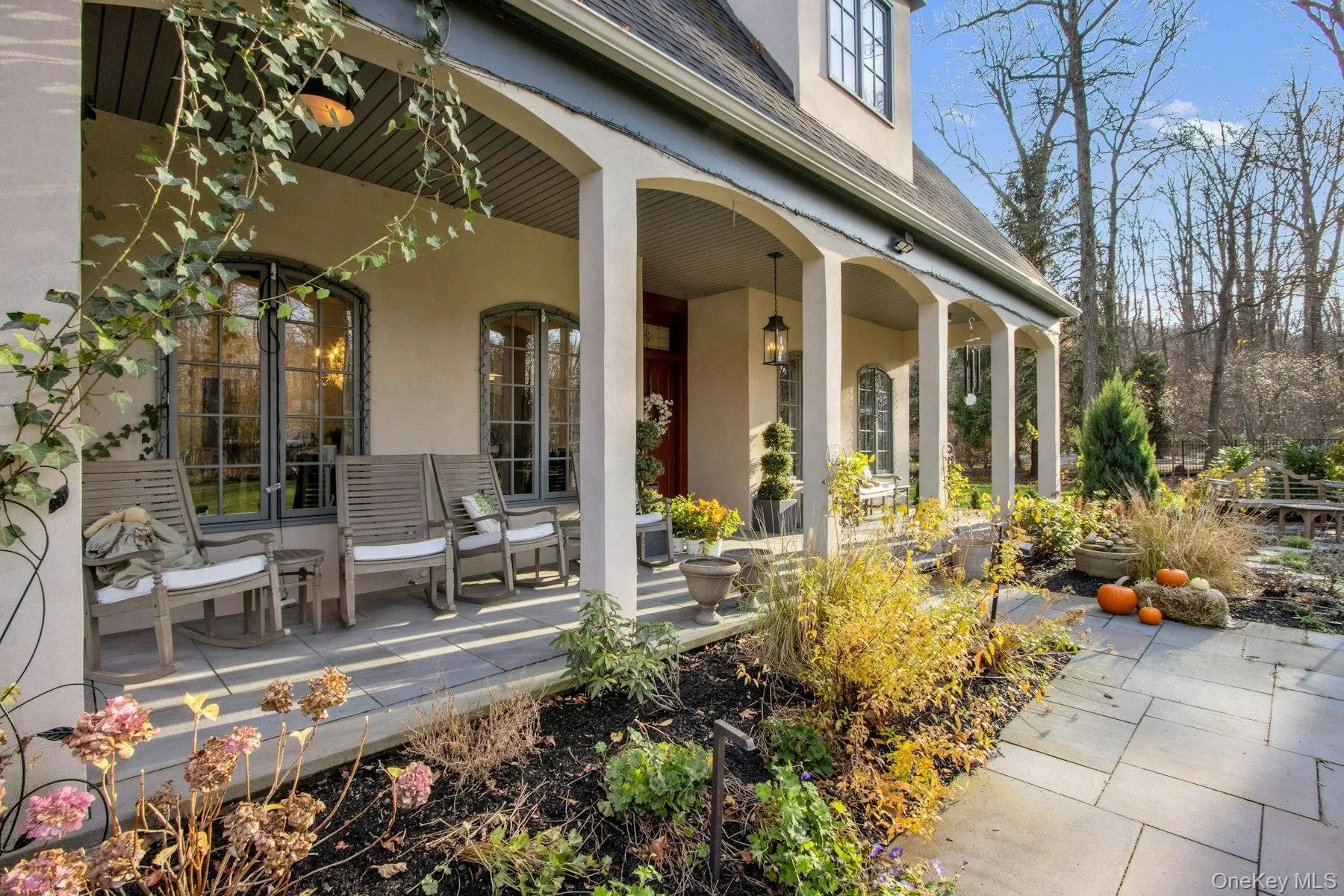 View of patio / terrace featuring covered porch View of patio / terrace featuring covered porch