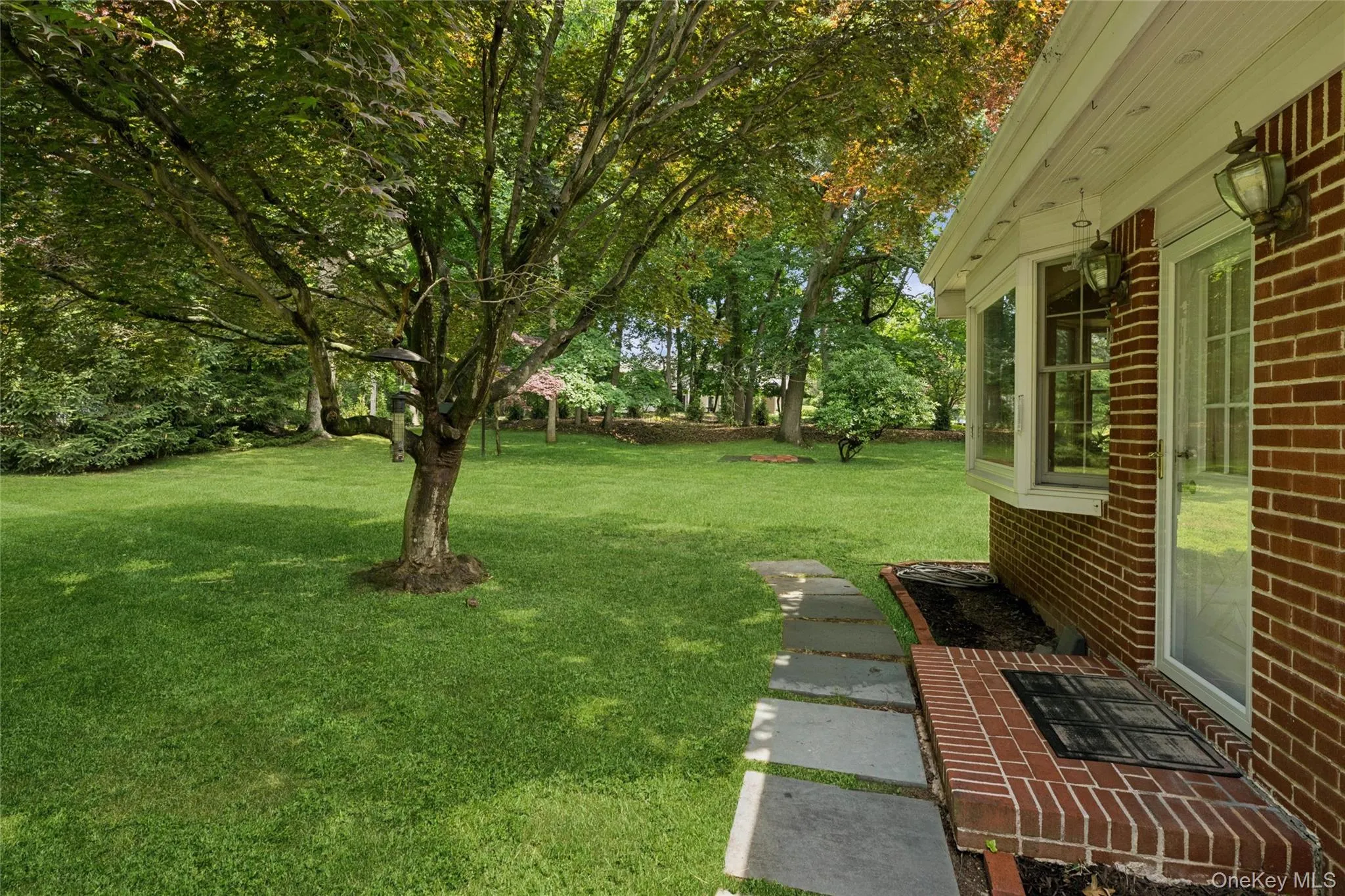The back yard is so private and filled with mature landscape that has been very well maintained. The back yard is so private and filled with mature landscape that has been very well maintained.