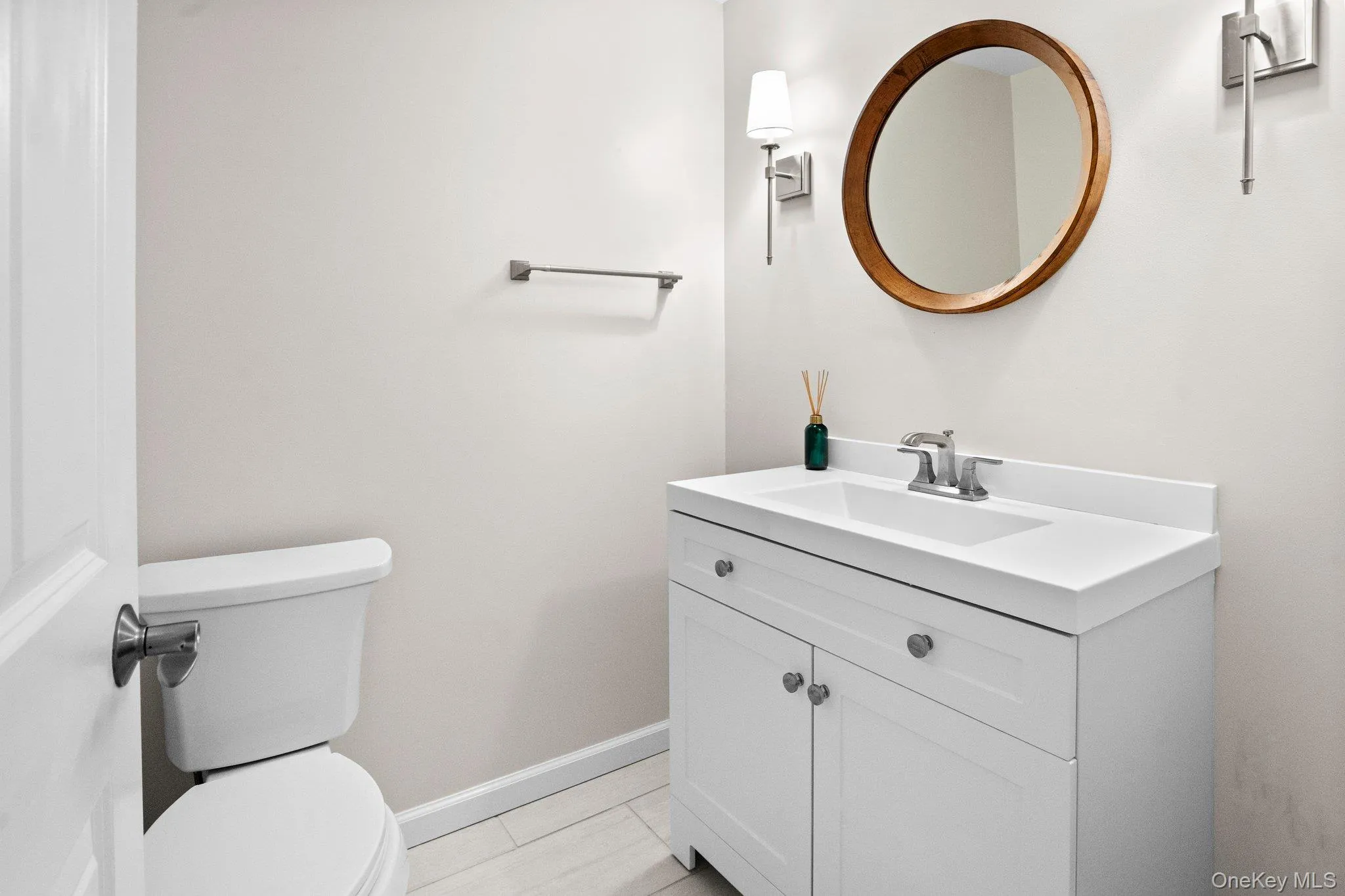 Main floor powder room Main floor powder room