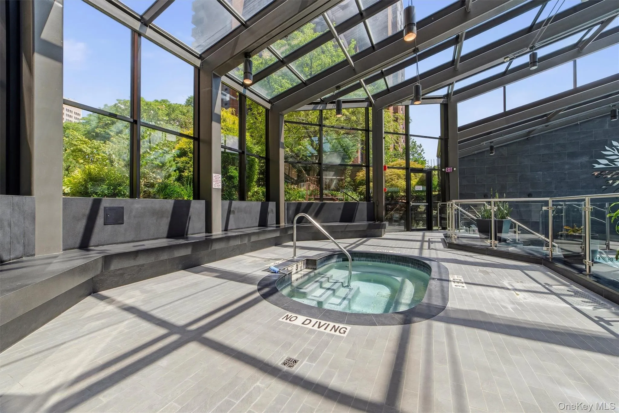 Resort-style amenities include an indoor pool and soothing jacuzzi Resort-style amenities include an indoor pool and soothing jacuzzi