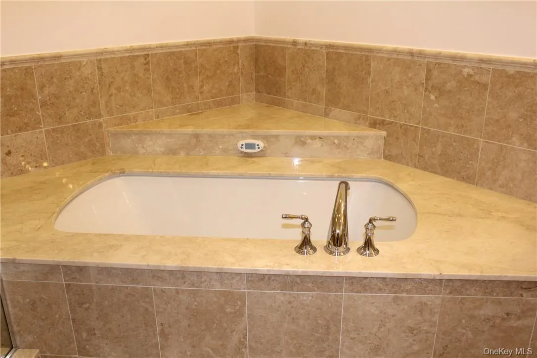 Close up of the jetted tub Close up of the jetted tub