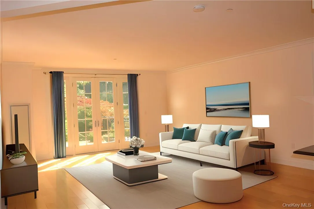Enter into the living room with morning sunshine streaming in. virtually staged Enter into the living room with morning sunshine streaming in. virtually staged