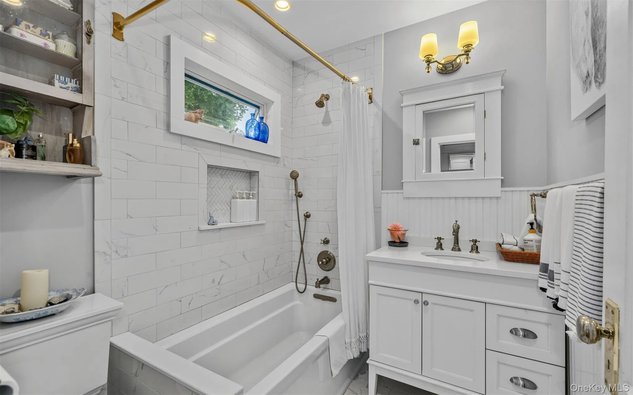 First floor newly renovated full bathroom First floor newly renovated full bathroom
