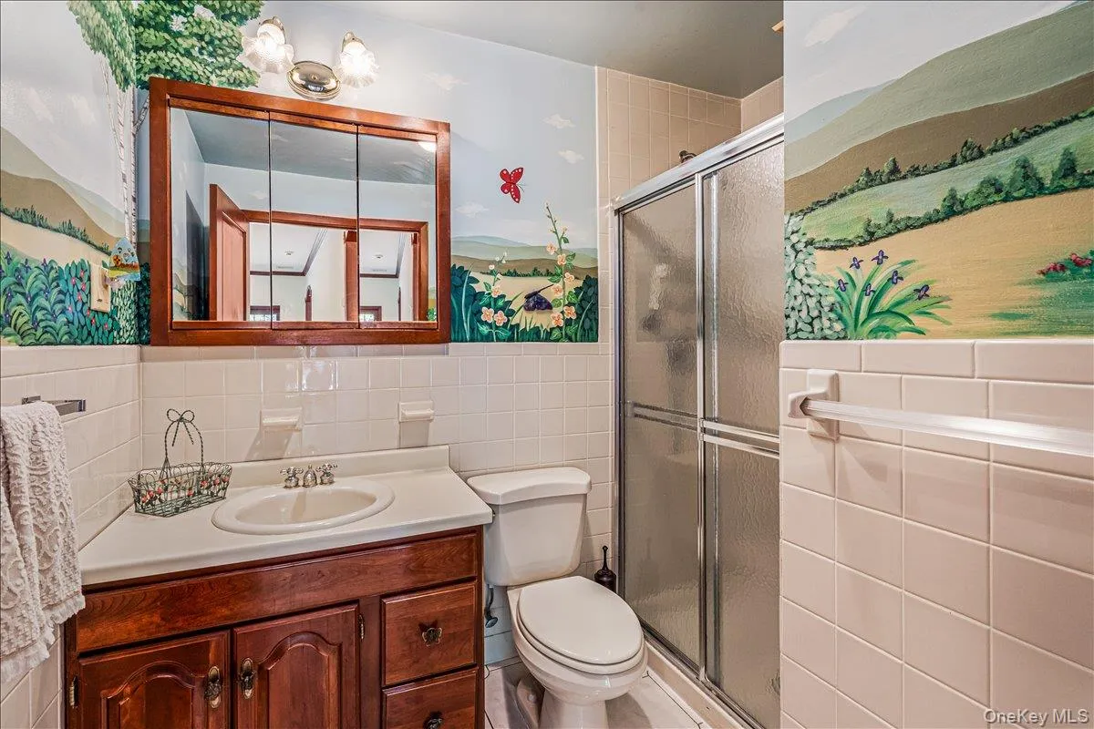 Main Level Hall Bath with Walk In Shower Main Level Hall Bath with Walk In Shower