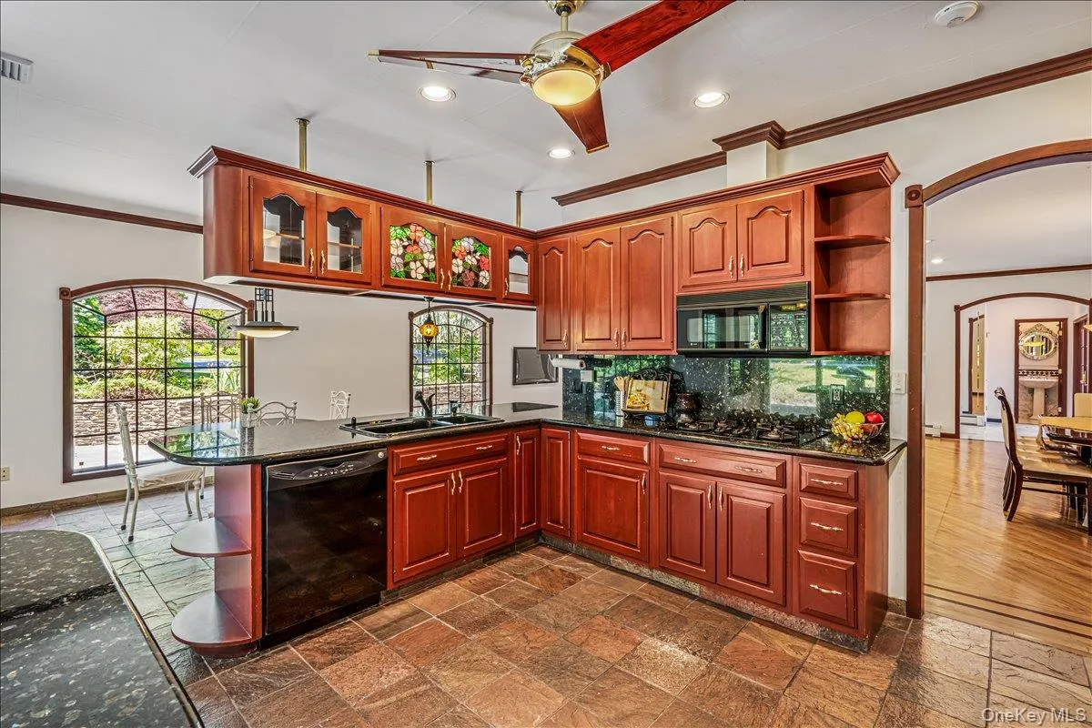 Kitchen - Exterior Sliding Doors View Kitchen - Exterior Sliding Doors View