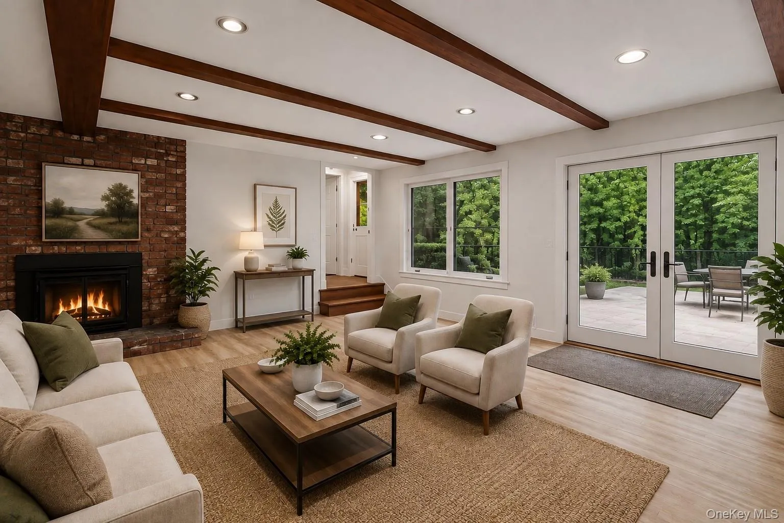 Virtually Staged -Finished Lower Level with walk-out to patio Virtually Staged -Finished Lower Level with walk-out to patio