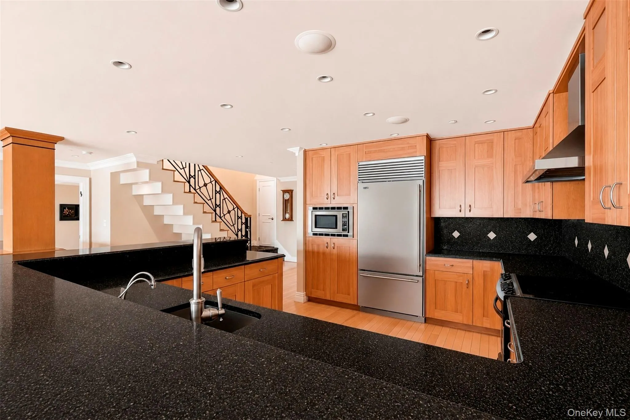 Generous counter space. Generous counter space.