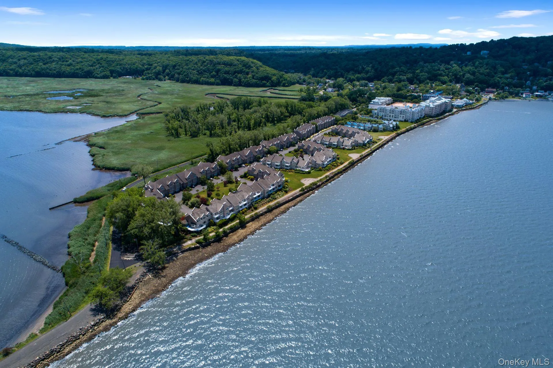Piermont Landing looking west toward New Jersey. Piermont Landing looking west toward New Jersey.