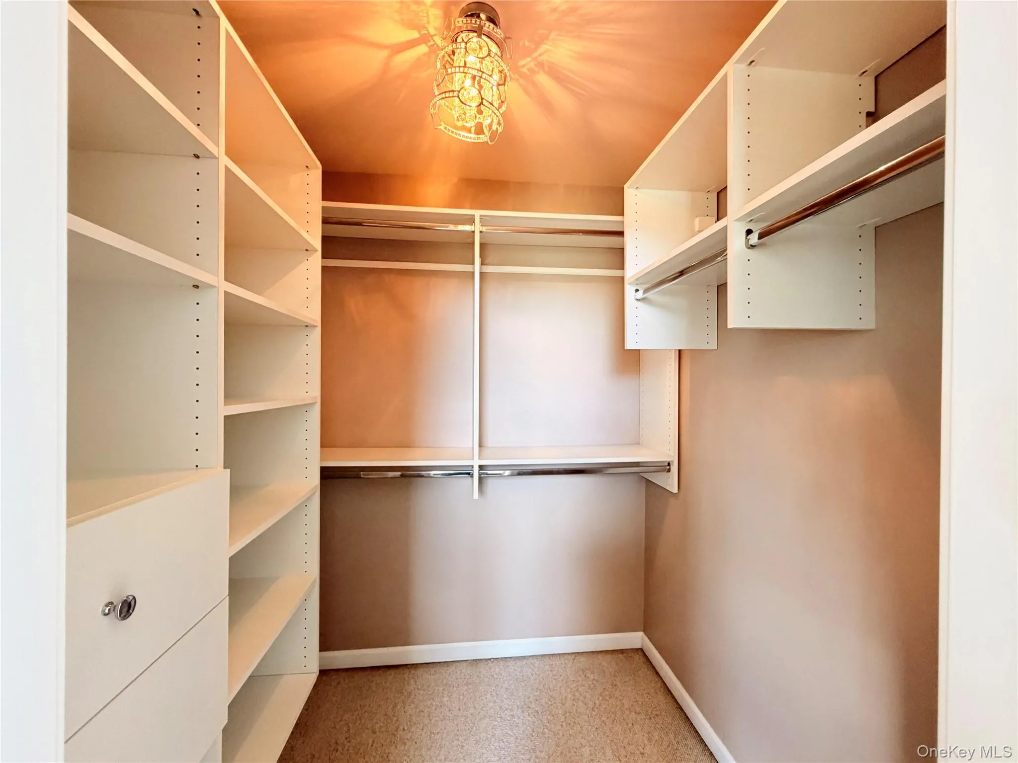 walk-in closet walk-in closet