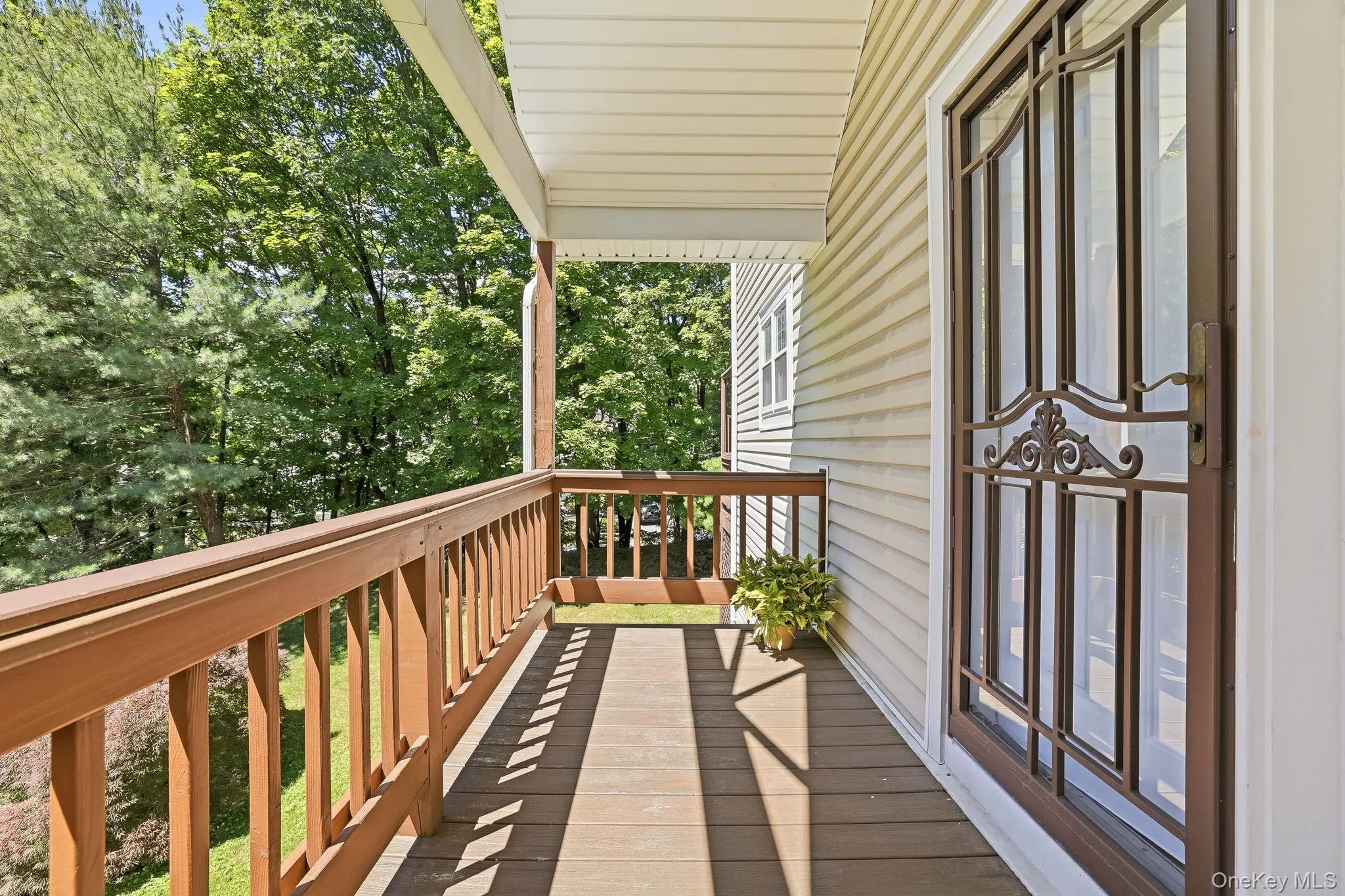 The covered front porch invites the morning sun for your favorite potted plants The covered front porch invites the morning sun for your favorite potted plants