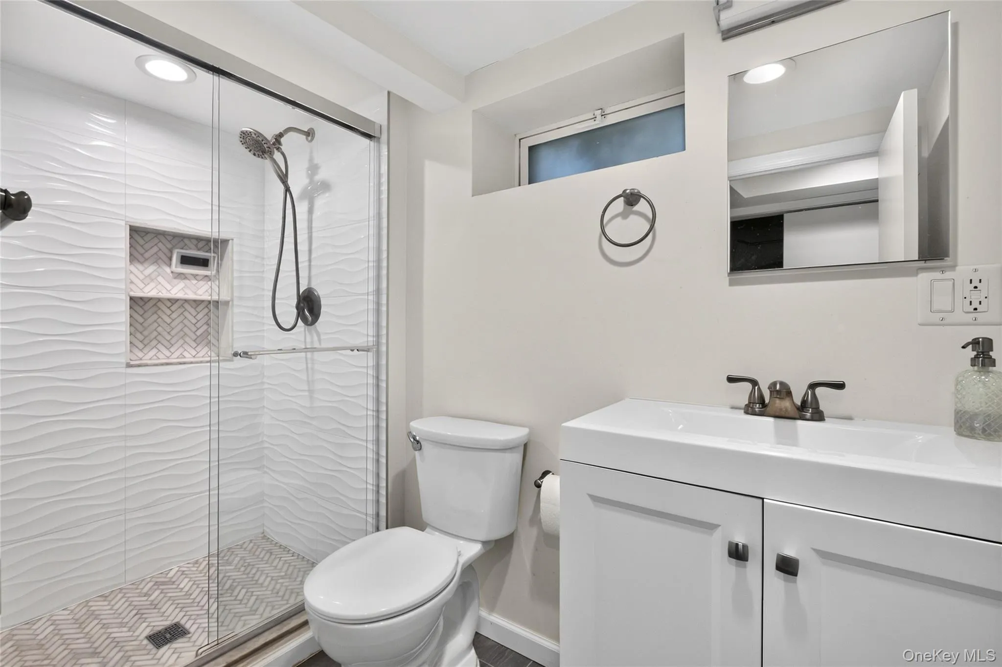 Bathroom on lower level Bathroom on lower level