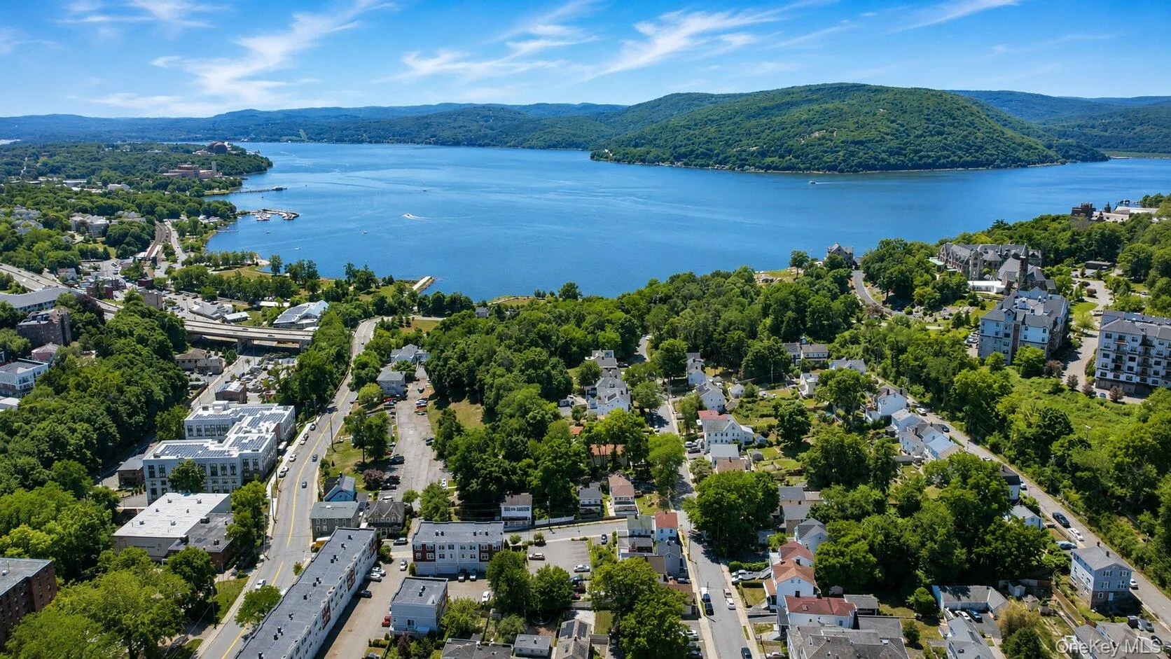 Drone Views of Peekskill from over the house Drone Views of Peekskill from over the house
