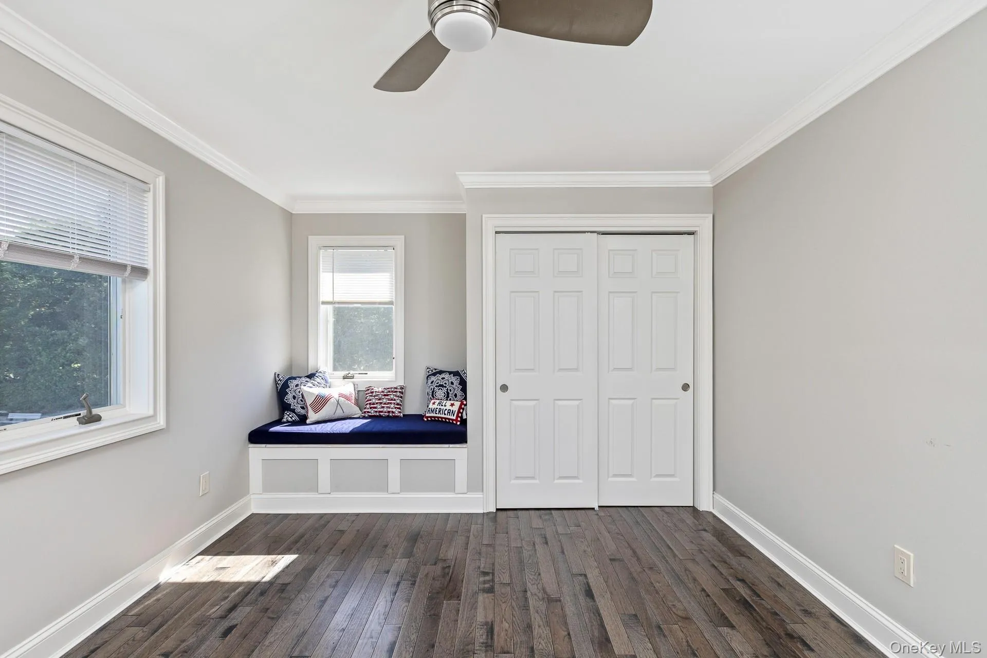 Upper Bedroom 2 with Window Seat and Large Closet Upper Bedroom 2 with Window Seat and Large Closet