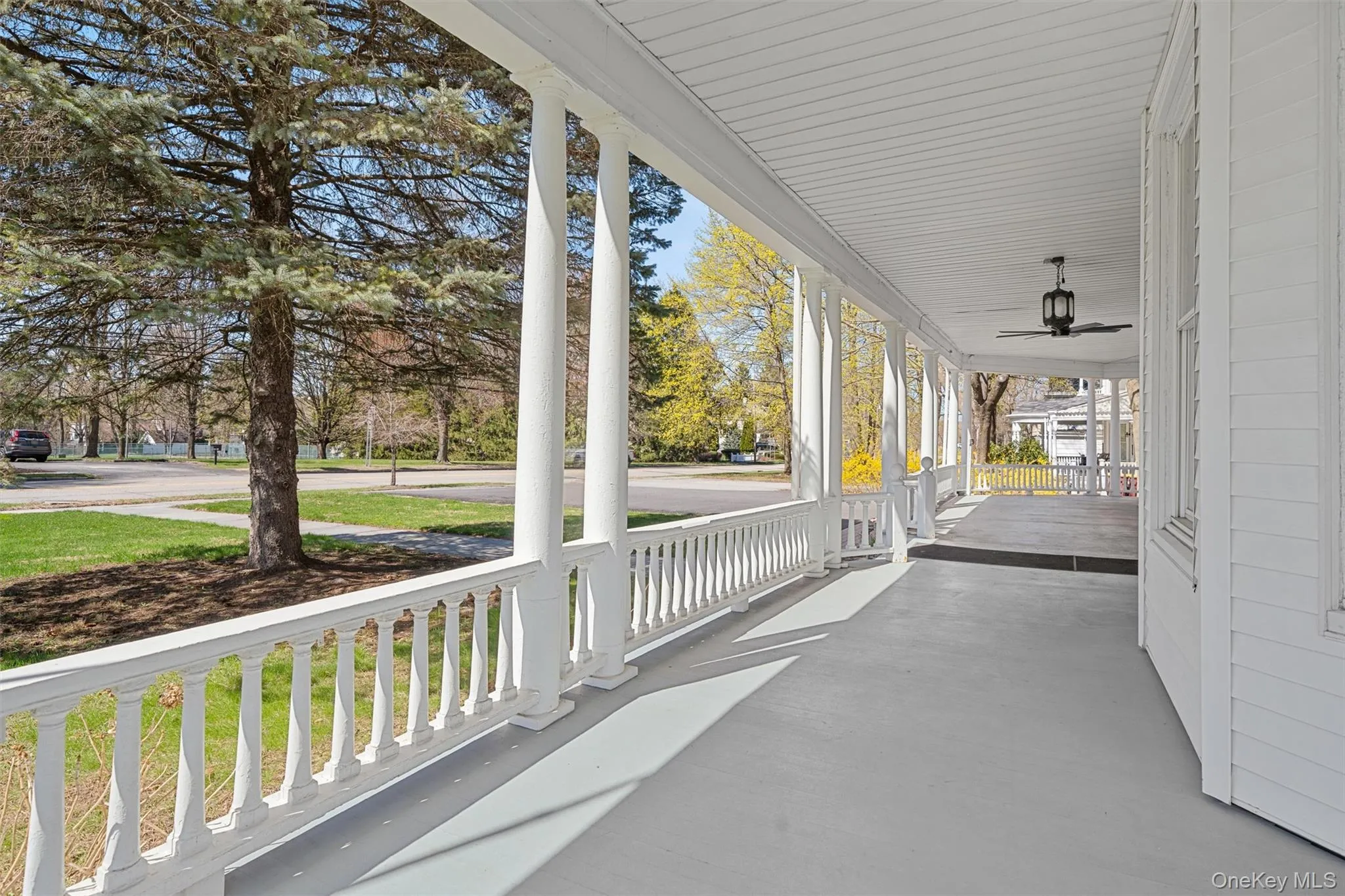 Another view of the wrap around porch. Another view of the wrap around porch.