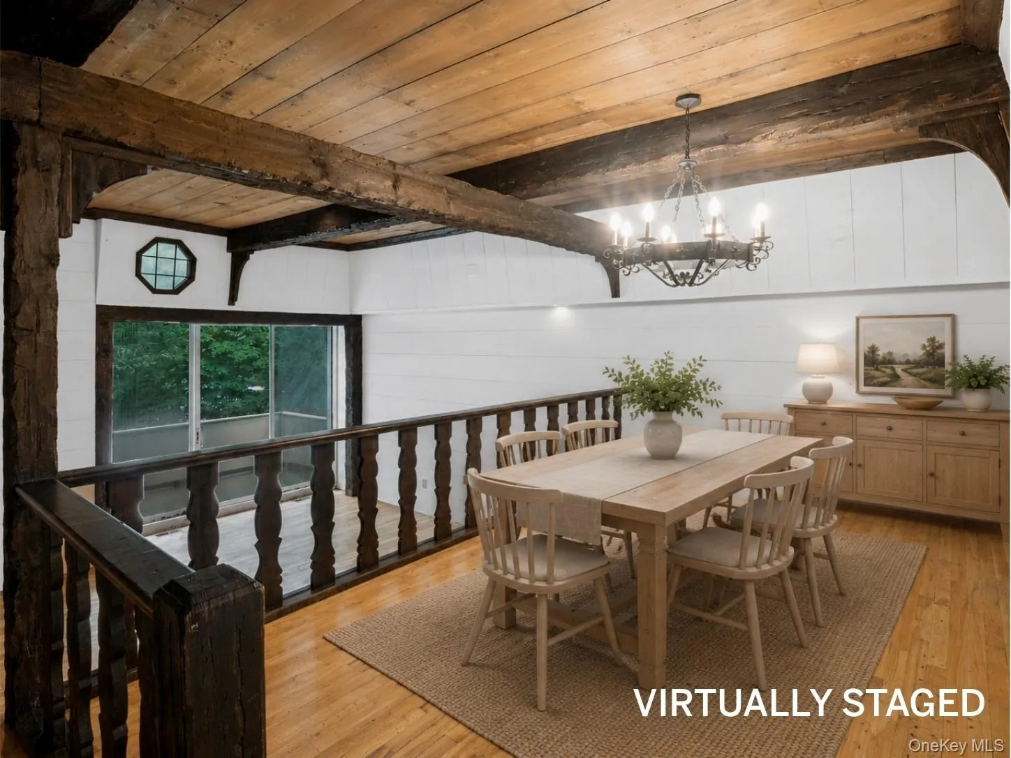 Virtually Staged Dining Room Virtually Staged Dining Room